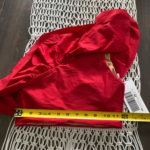 NWT Ochie Las Cuevas ruffled bikini top - Picture 5 of 6